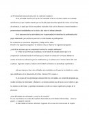 Actividades realizadas en el mes de marzo