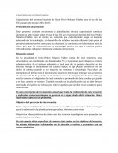 PROYECTO DE INTERVENCIÓN Capacitación del personal docente del liceo Pedro Nolasco Valdez para el uso de las TIC para el año escolar 2016-2017.