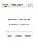 Procedimiento de retiro de bolas y scrap.