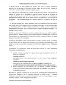 Tranformación cultural de la gestión educativa