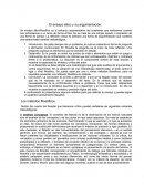 El ensayo ético y su argumentación.