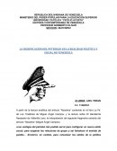 LA SIGNIFICACIÓN DEL PETRÓLEO EN LA REALIDAD POLÍTICA Y SOCIAL DE VENEZUELA