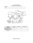 EXAMEN DE ESPAÑOL QUINTO BIMESTRE