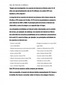 Uso de Internet en México