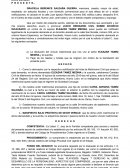 Demanda divorcio incausado.