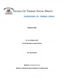 Materia: Evidencias Documentales en Trabajo Social