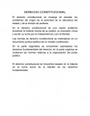 DERECHO CONSTITUCIONAL.