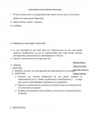 Construcción y el equipamiento del interior de una casa en un terreno baldío en la urbanización Algarrobos.