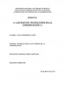 Teorías de la comunicación.