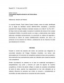 Derecho de Petición. La suscrita firmante, Paula Valeria Suarez Hurtado, menor de edad