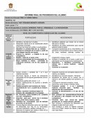 INFORME FINAL DE PROGRESOS DEL ALUMNO