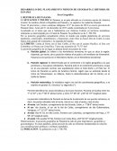 DESARROLLO DEL PLANEAMIENTO TOPICOS DE GEOGRAFÍA E HISTORIA DE PANAMÁ