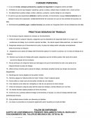 REGLAMENTO DEL TALLER MECANICO DDEL.