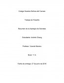 Resumen de la Apología de Sócrates.