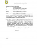 Es todo cuanto informo para su conocimiento y fines..