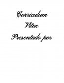 Modelos de Curriculum Vitae.