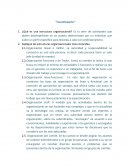 Cuestionario estructura organizaciona