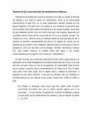 Situación de Sor Juana Inés bajo los mandamientos religiosos