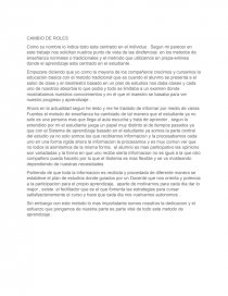 Cambio de roles.. Página 1