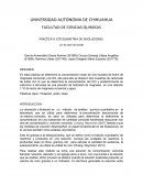 PRACTICA: ESTEQUIMETRIA DE DISOLUCIONES.