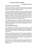 CONFERENCIA DE AUTISMO EN MÉXICO