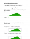 Descripción del área de un triángulo escaleno.