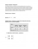 MODELO INSUMO Y PRODUCTO