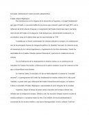 ESTADO, SOCIEDAD Y EDUCACION ARGENTINA