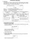 POTENCIACIÓN Y RADICACIÓN.