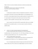 Resolver los ejercicios utilizando instrumentos de medición de la productividad.