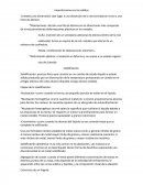 Imperfecciones en los sólidos.