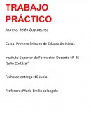 Instituto Superior de Formación Docente Nº 45 "Julio Cortázar".