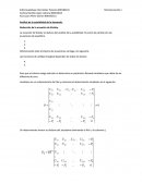Análisis de la estabilidad de la demanda.