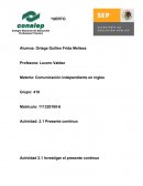 Comunicación independiente en ingles.