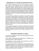 REINGIENERIA EN EL PROCESO DE DISTRIBUCION FISICA