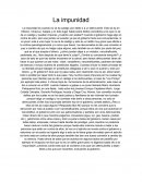 LA IMPUNIDAD - ENSAYO