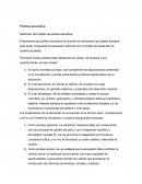 Política educativa Definición del modelo de política educativa