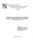 IMPLEMENTACION DE TALLERES SOBRE NUTRICION A MADRES QUE NO POSEEN UN SUSTENTO ECONOMICO