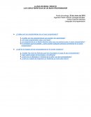 LLUVIA DE IDEAS / ENSAYO