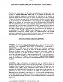 Machote Enajenacion de Derechos Parcelarios.