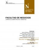 Recursos Humanos en la Empresa de Transporte Línea SA