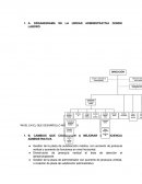 ORGANIGRAMA DE LA UNIDAD ADMINISTRATIVA DONDE LABORO