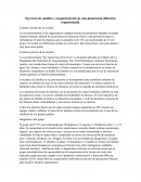 Características de la planeación argumentada.