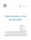 Redes sociales y crisis de identidad.