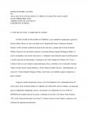 Tema- Demanda terminacion de contrato.