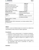 Definición de calidad y evolución de los sistemas de calidad