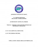 Práctica Arranque y paro de motores trifásicos con temporizador y señalización