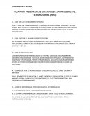 GUIA PARA PRESENTAR LOS EXAMENES DE APORTACIONES DEL SEGURO SOCIAL (IMSS)