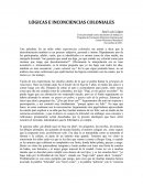 Logicas e inconciencias coloniales