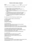 Evaluación de Síntesis Lenguaje y Comunicación